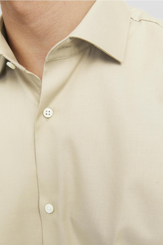 JPRBLAPARKER SHIRT L/S NOOS 12227385 Pure Cashmere/SLIM FIT